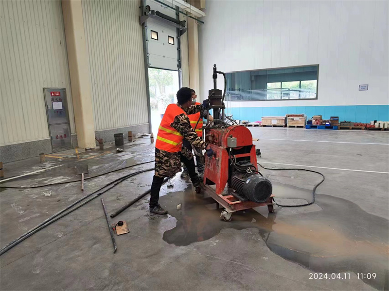 福建厂房地面下沉塌陷注浆加固施工